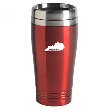 16 oz Stainless Steel Insulated Tumbler - Kentucky State Outline - Kentucky State Outline