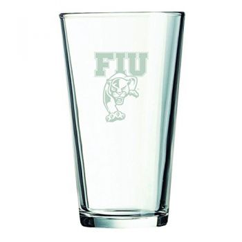 16 oz Pint Glass  - FIU Panthers