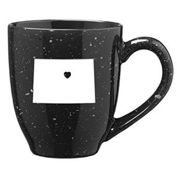 16 oz Ceramic Coffee Mug with Handle - I Heart Colorado - I Heart Colorado