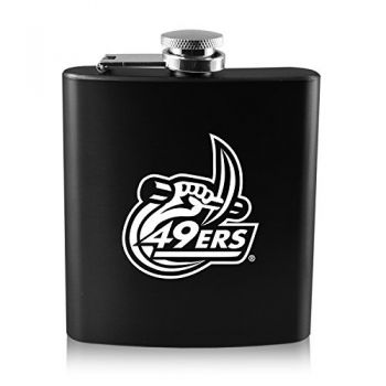 6 oz Stainless Steel Hip Flask - UNC Charlotte 49ers