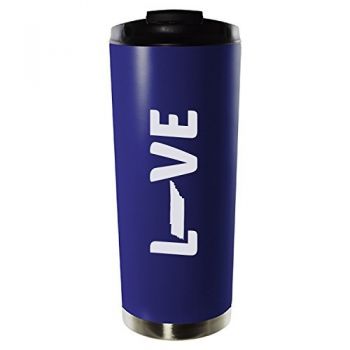 16 oz Vacuum Insulated Tumbler with Lid - Tennessee Love - Tennessee Love