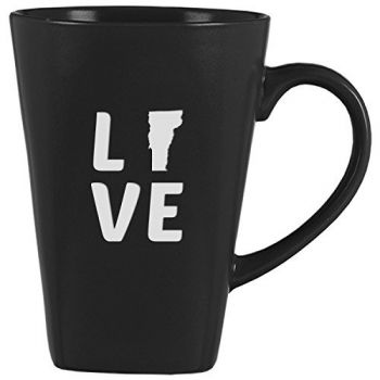 14 oz Square Ceramic Coffee Mug - Vermont Love - Vermont Love