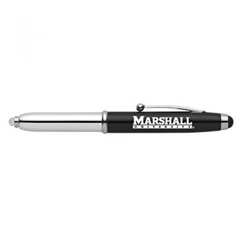 3 in 1 Combo Ballpoint Pen, LED Flashlight & Stylus - Marshall Thundering Herd