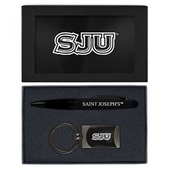 Prestige Pen and Keychain Gift Set - St. Joseph's Hawks'