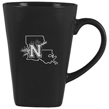 14 oz Square Ceramic Coffee Mug - Northwestern State Demons