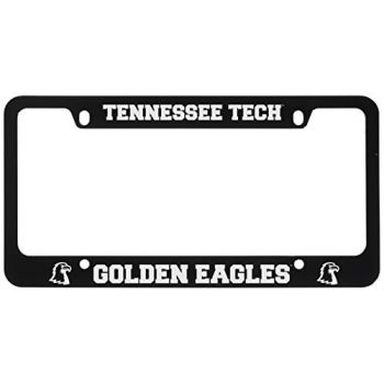 Stainless Steel License Plate Frame - Tennessee Tech Eagles