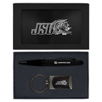 Prestige Pen and Keychain Gift Set - Jacksonville State Gamecocks