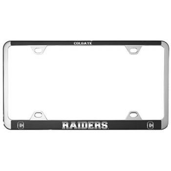 Stainless Steel License Plate Frame - Colgate Raiders