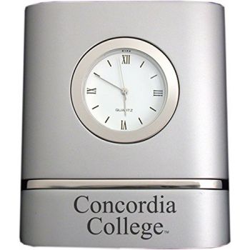 Modern Desk Clock - Concordia Chicago Cougars