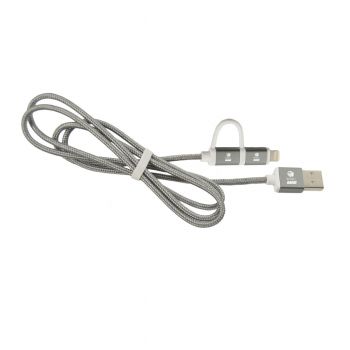 2 in 1 Charging Cord, Micro USB and MFI Certified Lightning Cable  - Winston-Salem State University 