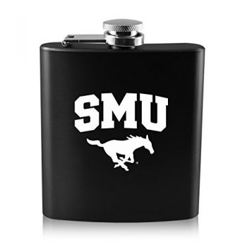 6 oz Stainless Steel Hip Flask - SMU Mustangs