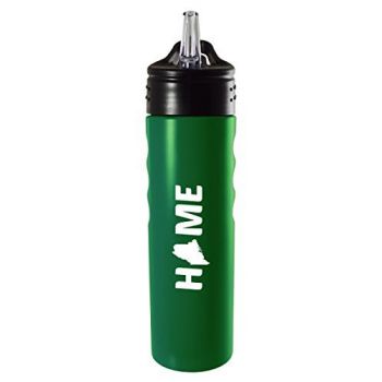 24 oz Stainless Steel Sports Water Bottle - Maine Home Themed - Maine Home Themed
