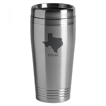 16 oz Stainless Steel Insulated Tumbler - Texas State Outline - Texas State Outline