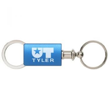 Detachable Valet Keychain Fob - UT Tyler Patriots