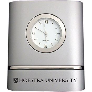 Modern Desk Clock - Hofstra University Pride