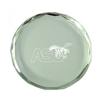 Crystal Paper Weight - Alabama State Hornets
