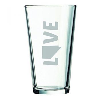 16 oz Pint Glass  - Nevada Love - Nevada Love