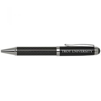 Carbon Fiber Ballpoint Twist Pen - Troy Trojans