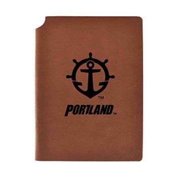 Leather Hardcover Notebook Journal - Portland Pilots