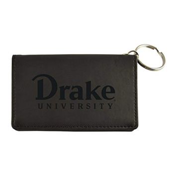 PU Leather Card Holder Wallet - Drake Bulldogs