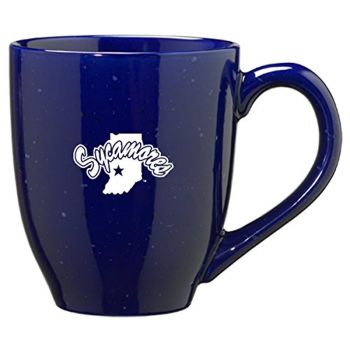 16 oz Ceramic Coffee Mug with Handle - Indiana State Sycamores