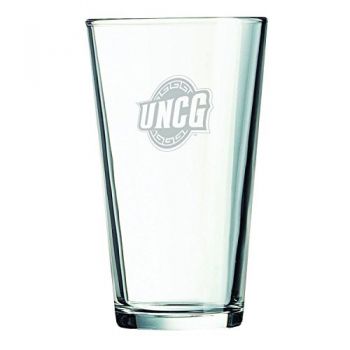 16 oz Pint Glass  - UNC Greensboro Spartans