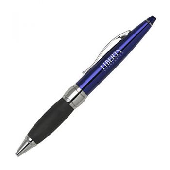 Ballpoint Twist Pen with Grip - Liberty Flames