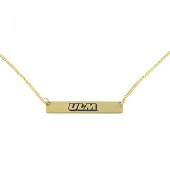 Brass Bar Bracelet - ULM Warhawk