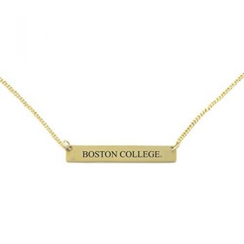 Brass Bar Bracelet - Boston College Eagles