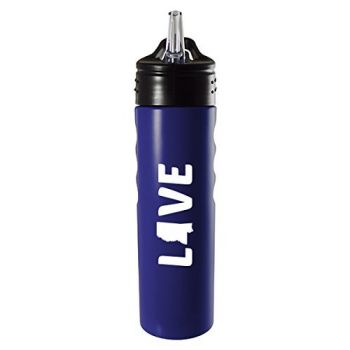 24 oz Stainless Steel Sports Water Bottle - Mississippi Love - Mississippi Love