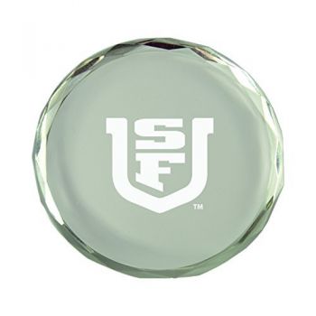 Crystal Paper Weight - San Francisco Dons