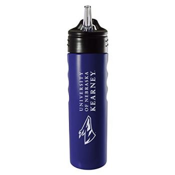 24 oz Stainless Steel Sports Water Bottle - Nebraska-Kearney Loper