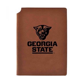 Leather Hardcover Notebook Journal - Georgia State Panthers
