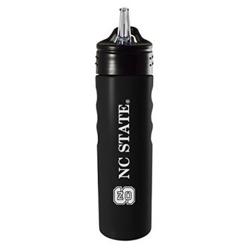 24 oz Stainless Steel Sports Water Bottle - North Carolina State Wolfpack