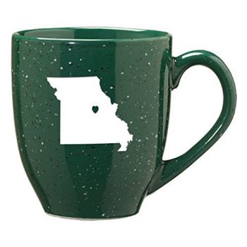 16 oz Ceramic Coffee Mug with Handle - I Heart Missouri - I Heart Missouri