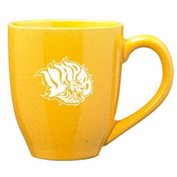 16 oz Ceramic Coffee Mug with Handle - Arkansas Pine Bluff Golden Lions