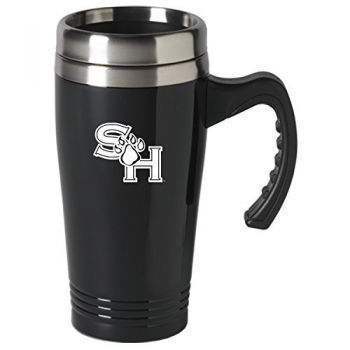 16 oz Stainless Steel Coffee Mug with handle - Sam Houston State Bearkats 