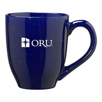 16 oz Ceramic Coffee Mug with Handle - Oral Roberts Golden Eagles