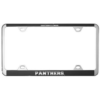 Stainless Steel License Plate Frame - Eastern Illinois Panthers