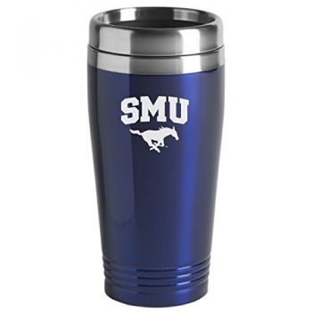 16 oz Stainless Steel Insulated Tumbler - SMU Mustangs