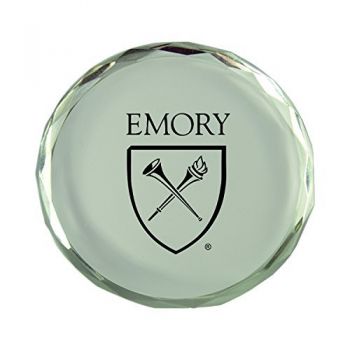 Crystal Paper Weight - Emory Eagles