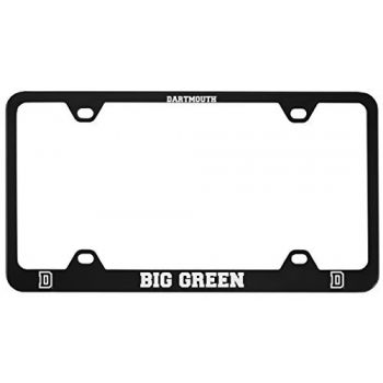 Stainless Steel License Plate Frame - Dartmouth Moose