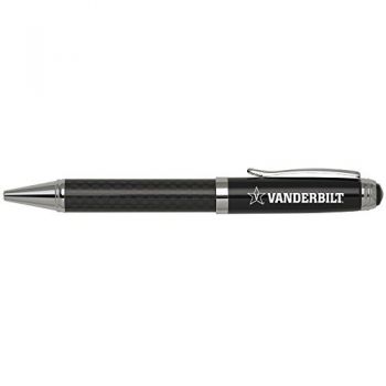 Carbon Fiber Ballpoint Twist Pen - Vanderbilt Commodores