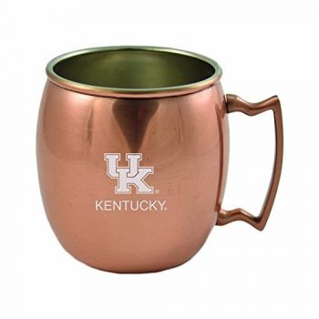 16 oz Stainless Steel Copper Toned Mug - Kentucky Wildcats