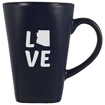 14 oz Square Ceramic Coffee Mug - Arizona Love - Arizona Love