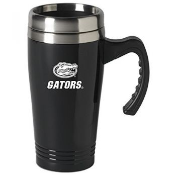 16 oz Stainless Steel Coffee Mug with handle - Florida Gators