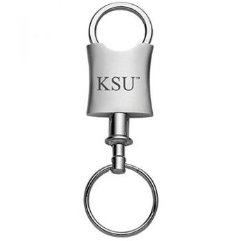 Tapered Detachable Valet Keychain Fob - Kennesaw State Owls