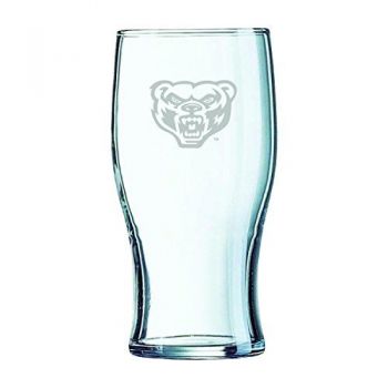 19.5 oz Irish Pint Glass - Oakland Grizzlies
