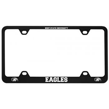 Stainless Steel License Plate Frame - Kent State Eagles