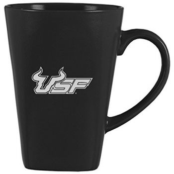 14 oz Square Ceramic Coffee Mug - South Florida Bulls